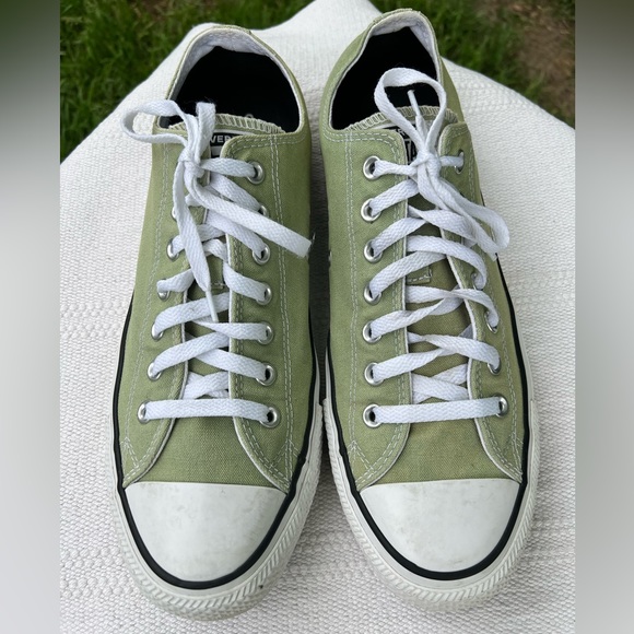 Converse Chuck 70 Vintage Canvas Sneakers Men 11 Woman 13 Green - Picture 2 of 8